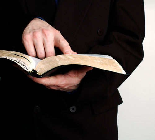 Bible Holding