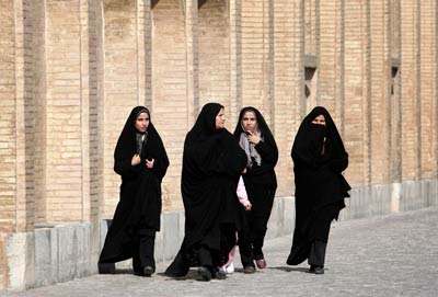 veiled women