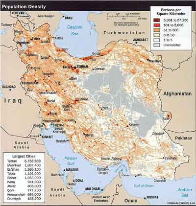 Iran 2019 Population