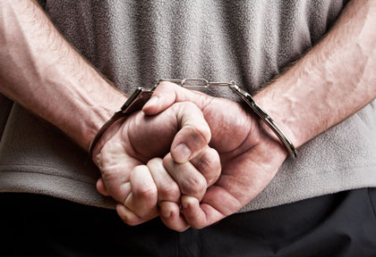 handcuffs man
