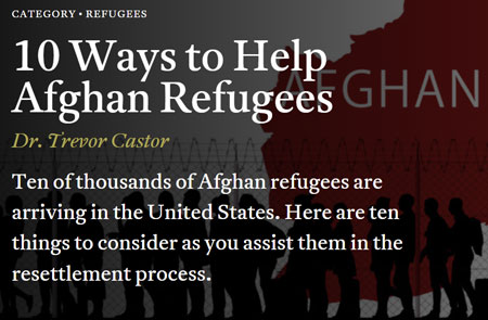 10 ways help afghan refugees